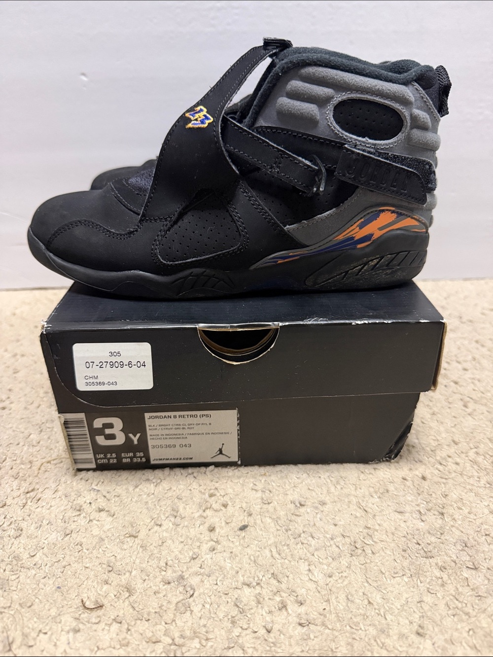 Kids Jordan 8